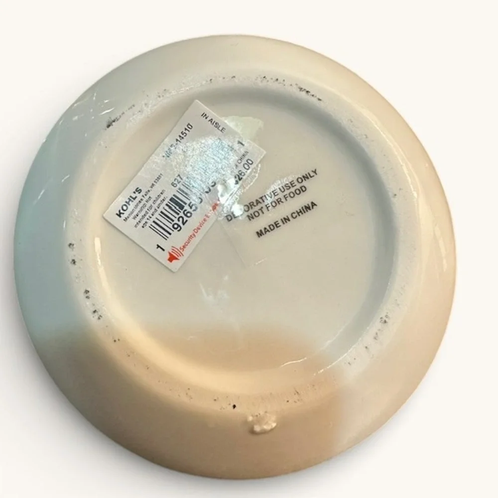 Big Ben London Tower Ring Holder Dish Trinket‎ Tray Decorative Ceramic